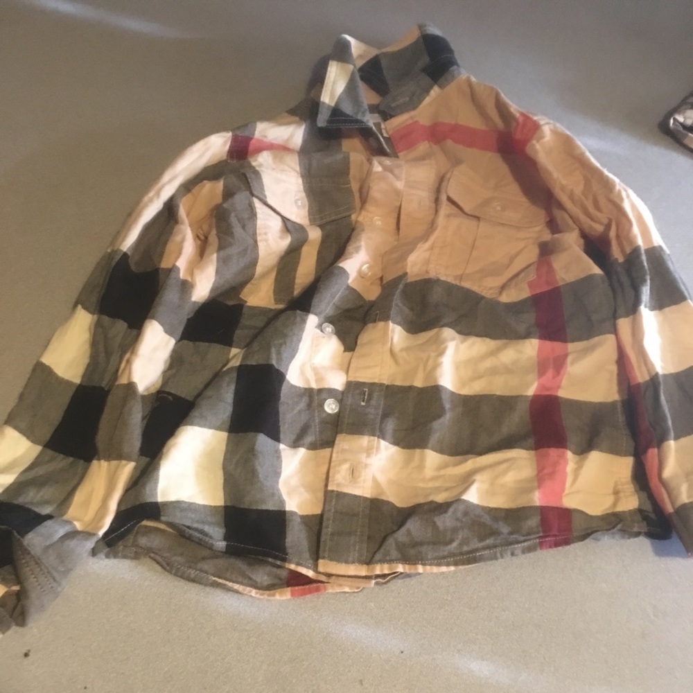 Boys 8y Burberry shirt